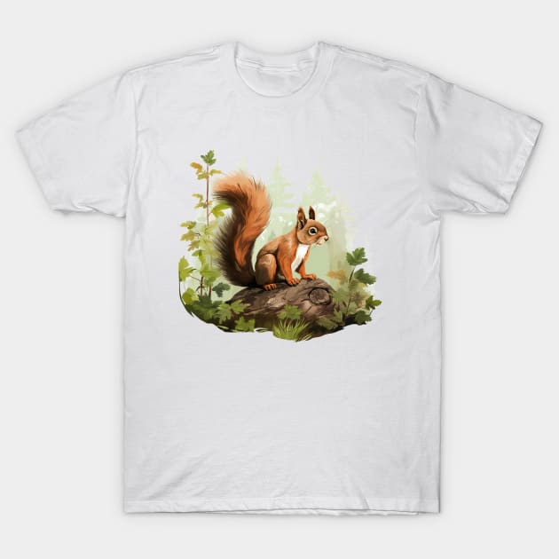 Squirrel Whisperer T-Shirt by zooleisurelife